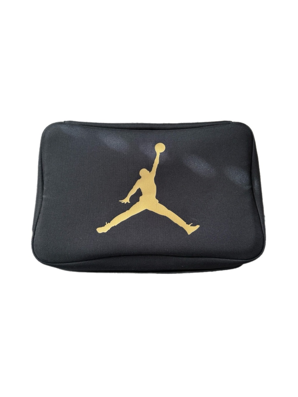 Jordan Black with Gold Jumpman shoe case